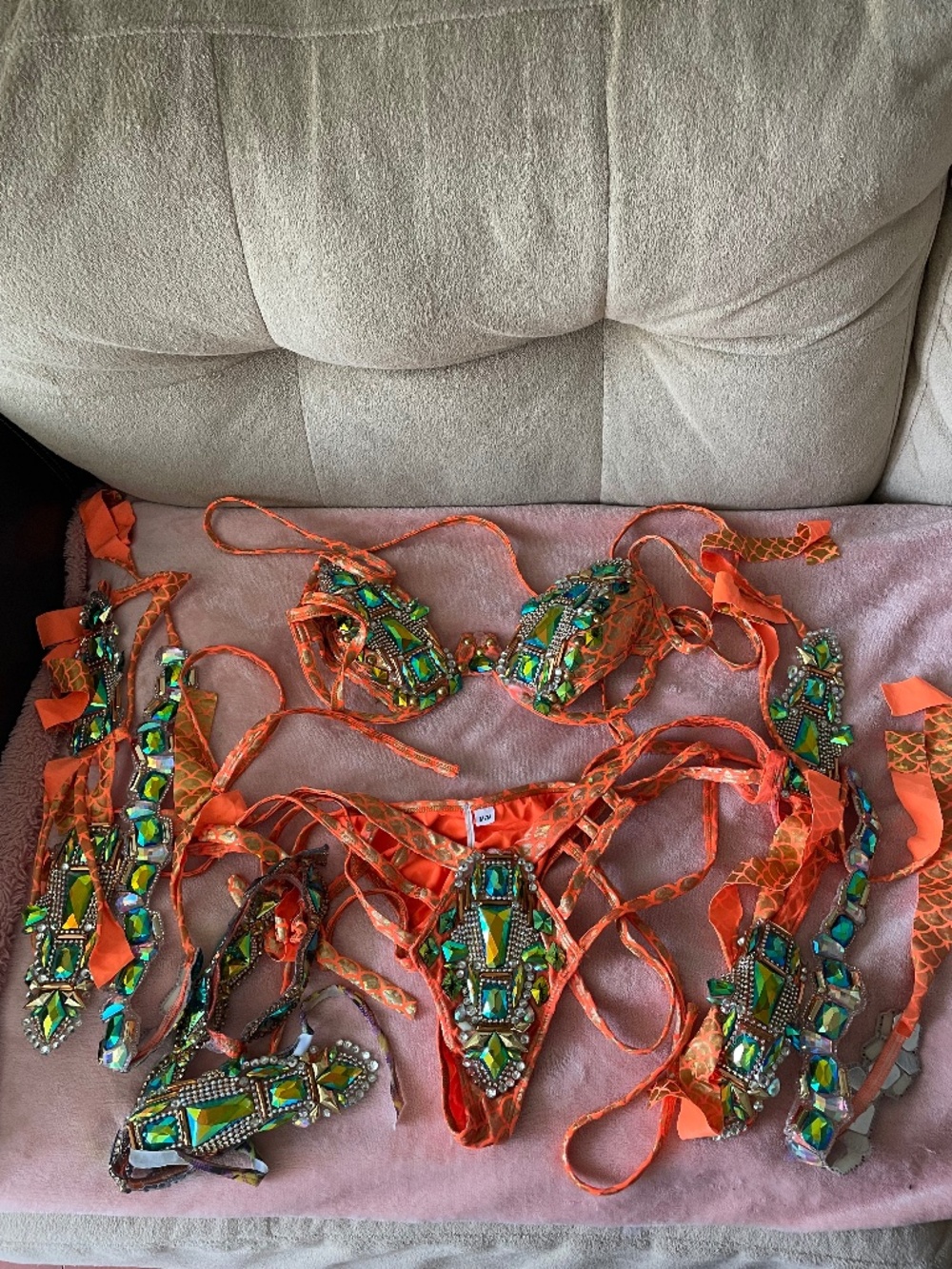 Belly Dance costume, big lot. Size M